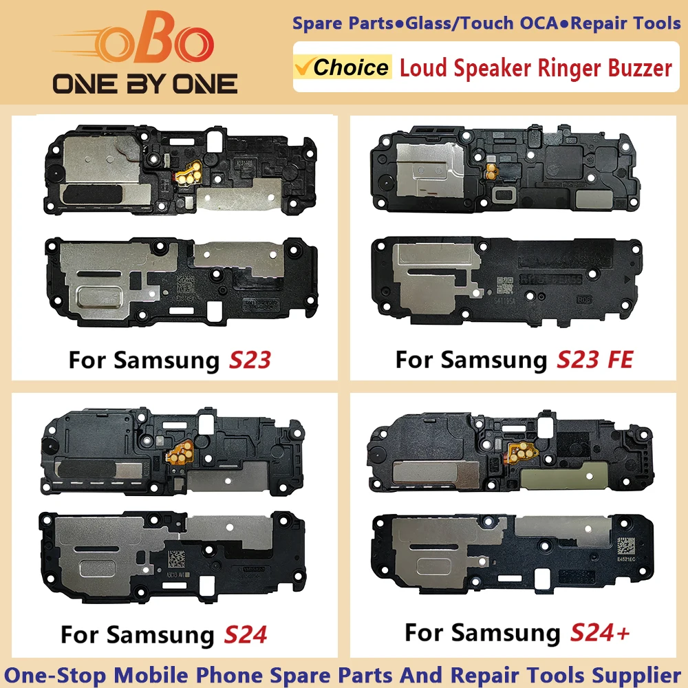 Loud Speaker Ringer Buzzer For Samsung S23 S24 PLUS+ ULTRA FE 5G Loudspeaker Sound Module Board Replacement Parts （1PC））