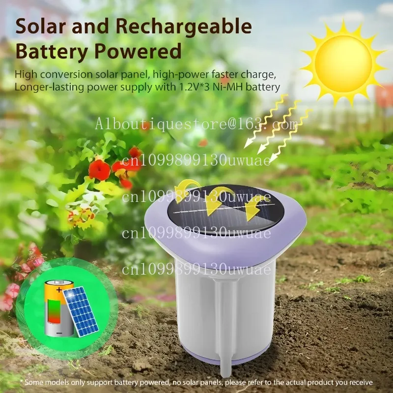

Tuya Smart ZigBee Solar Soil Sensor Temperature and Humidity Meter Thermo Hygrometer Home Garden Automation Irrigation Detector