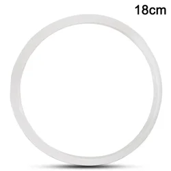 White Pressure Cooker Sealing Ring Kitchen For Aluminum Alloy High Elasticity Non-toxic Pressure Cooker Safe Cooking