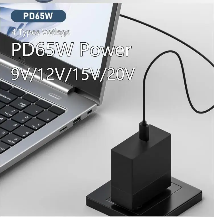 Typ C do DC5.5x2.5mm 4.0x1.7 3.5x1.35 3.1 × 1.1 4.8 × 1.7 PD konwerter kabel wyzwalający 9V 12V 15V 20V