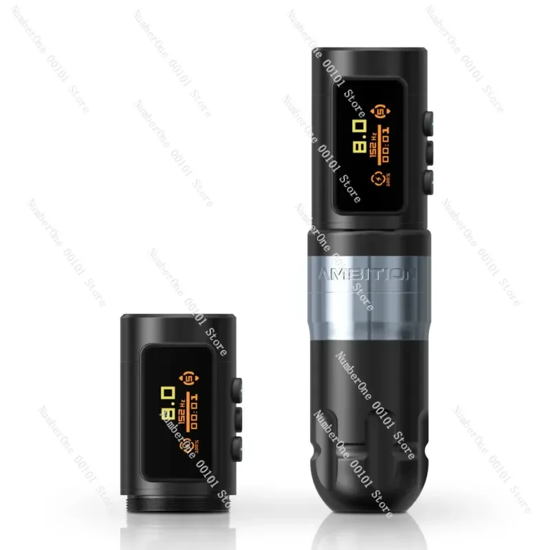 Double Bearing Wireless Charging Tattoo Pen 1800mAh Large Capacity Secant Wire Fog Tattoo Machine For Artists Use
