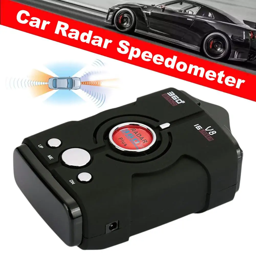 Best Car Recorder & Car Rad V8-Plush 360 Degree Full English Band K VGR Signature Russian Ka Language Laser X Anti Or W8E5