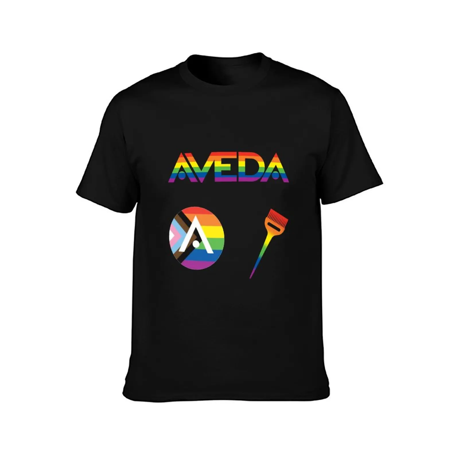 AVEDA Pride Sticker Sheet (3pck) T-Shirt Anti-Wrinkle Short Sleeve T-Shirt