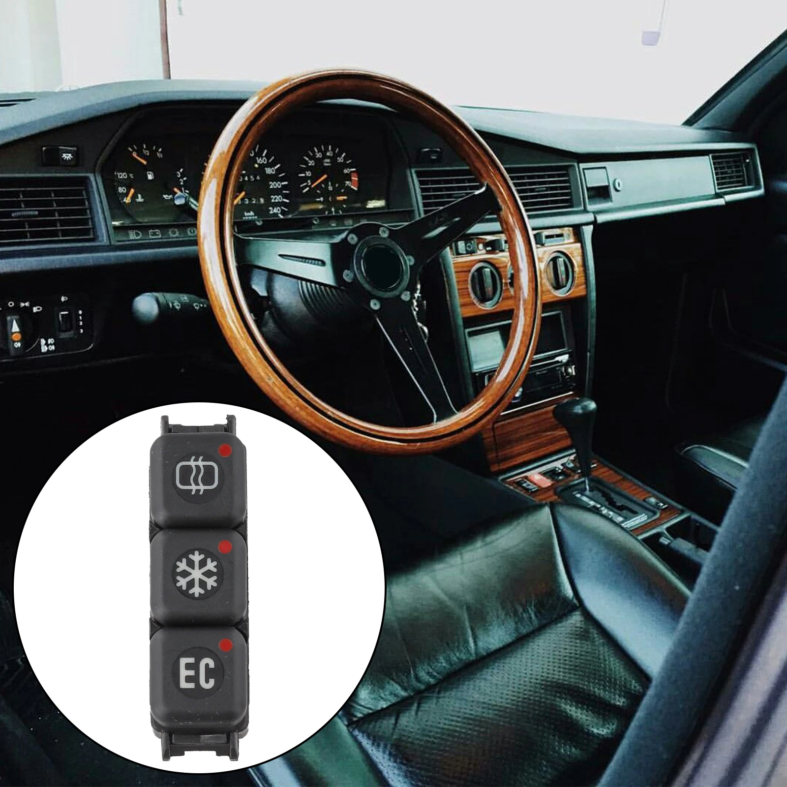 

Button Control Air Condition Switch Car Maintenance As Shown Single Piece Direct Replacement Easy Installation OE Compatibility