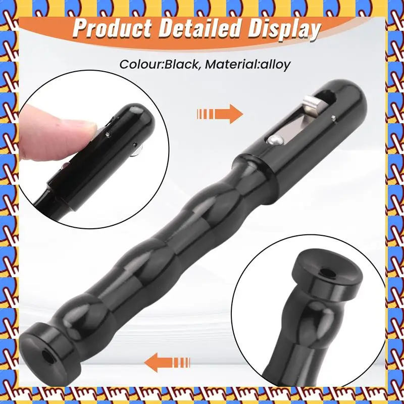 

A79I Alloy Arc Welding Wire Feeder Strong Andshatter-Resistant Wire Feed Pen Stable Wire Feeding Black