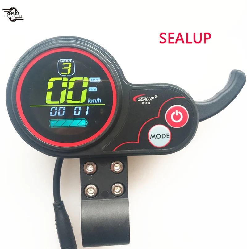 For Sealup Electric Scooter 36V 48V Motor Brushless Controller Electric Mountain Bike Speed Controller with LCD Display Panel