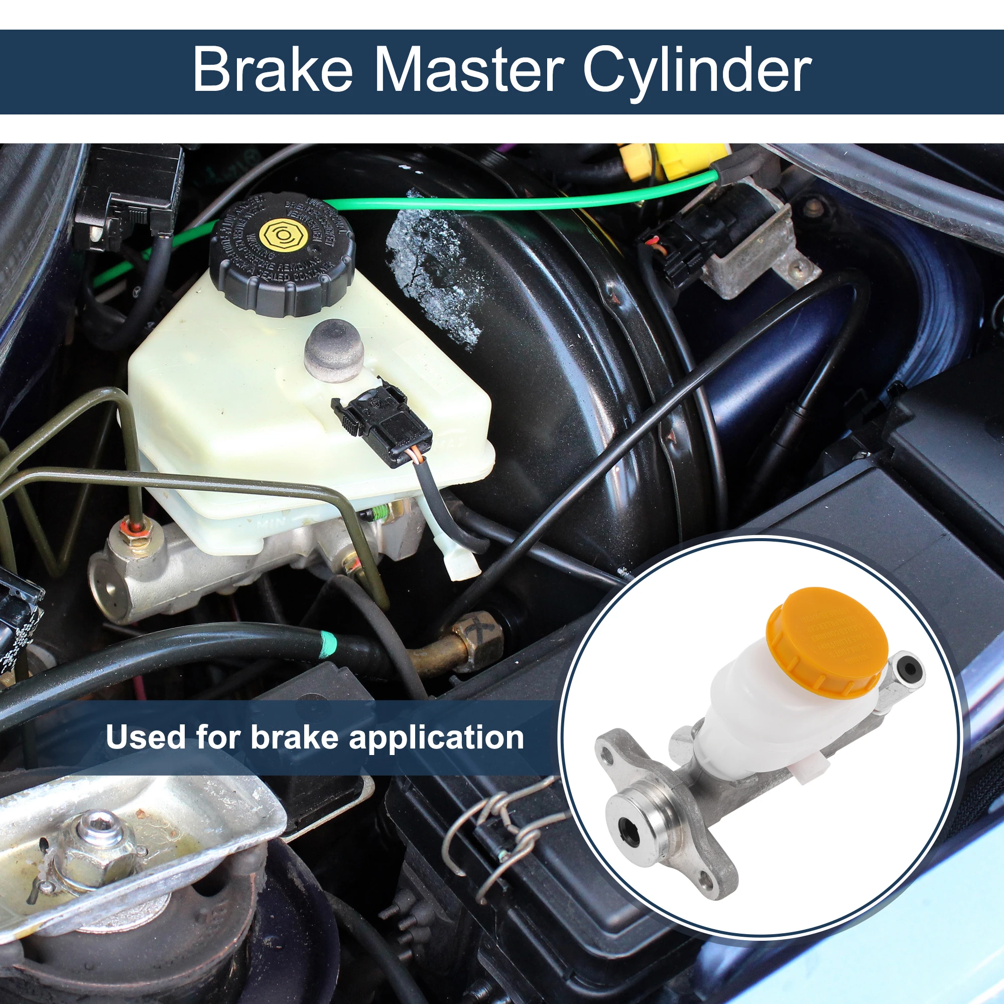 

UXCELL Brake Master Cylinder with Reservoir No.460101N500 for Nissan Altima 1992-1994 Hydraulic Master Cylinder