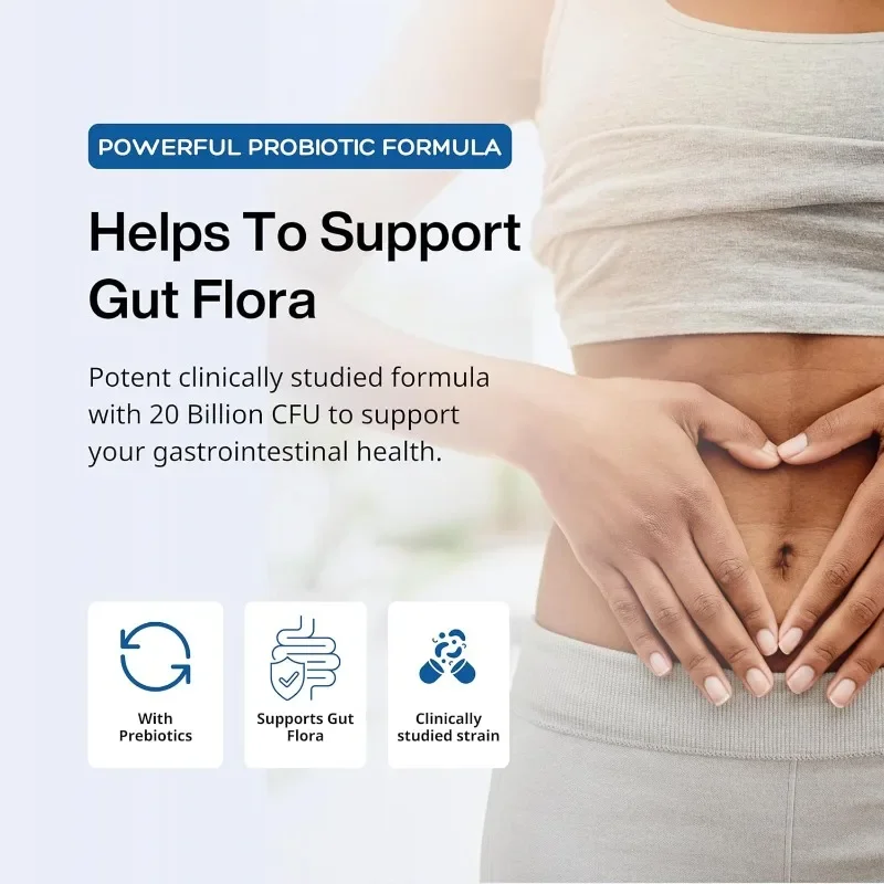 Lactobacillus probiotics 20 billion CFU L Reuteri probiotics intestinal health support -60 capsules - Image 3