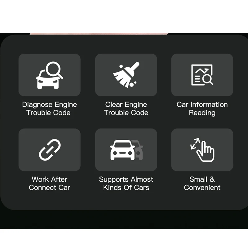 Car code Reader ELM327 move Error Code by phone elm327 Android windows IOS phone bluetooth OBD2 car Engineering ELM327 scanner