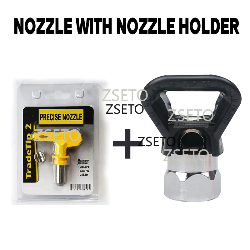 Airless spray nozzle series 2-6nozzle spray Titan/Wagner airless spray gun nozzle head