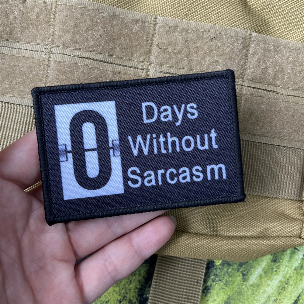 PROTECTED BY HIGH SPEED WIRELESS DEVICE Morale Badge Patch Anatomy of A Pew Printed Patches Tactical Backpack Hook&Loop Stickers - view 4