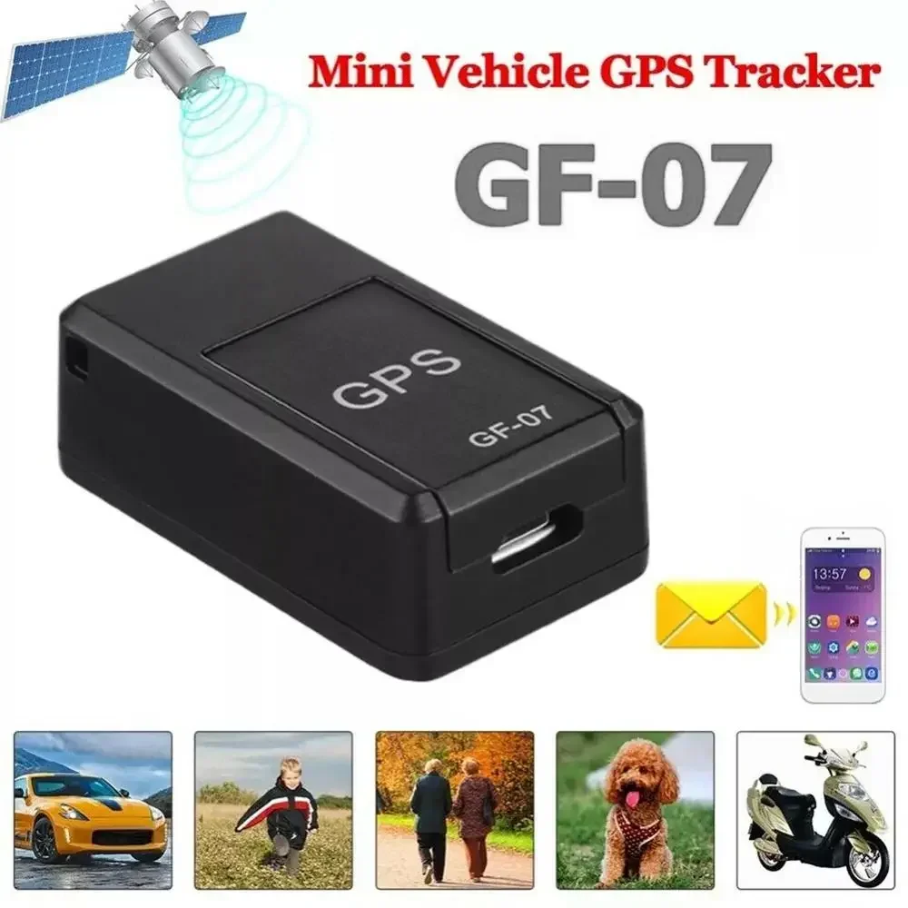 Kids Mini Magnetic GPS Car Tracker Elder GPS Locator Smart Car Tracker Anti-Lost Recording Tracking Device Voice Control