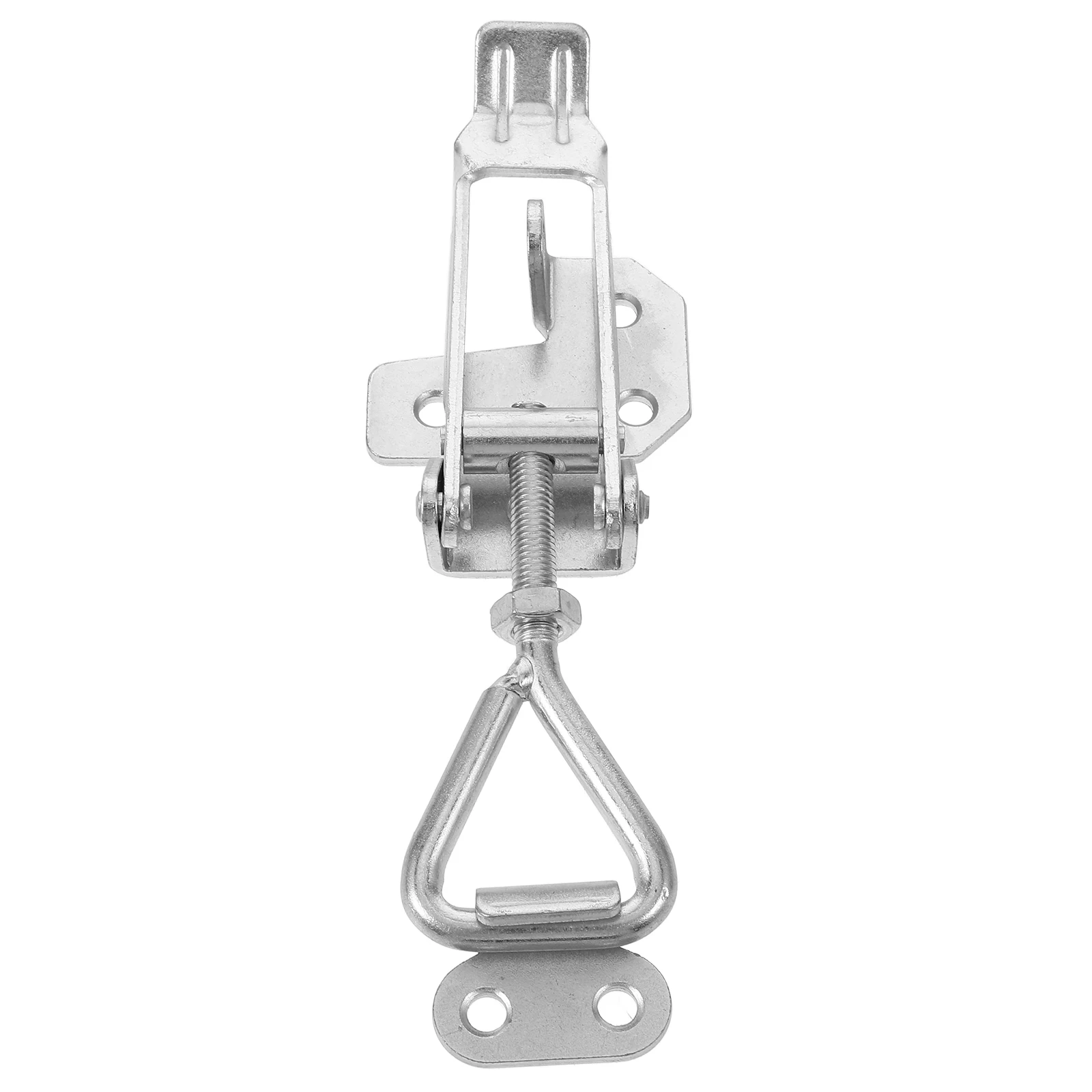 

Trailer Latch Heavy Duty Galvanized Steel Cargo Door Silver Replacement Latch Assembly Truck Accessories Durable Easy
