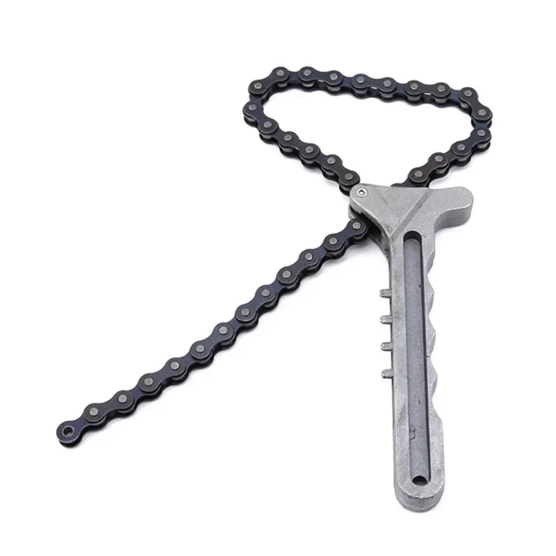 High Quality Adjustable Car Engine Oil Filter Chain Grip Wrench Spanner Remover Tools Plier Car Repair Tools Plumbing Wera tools