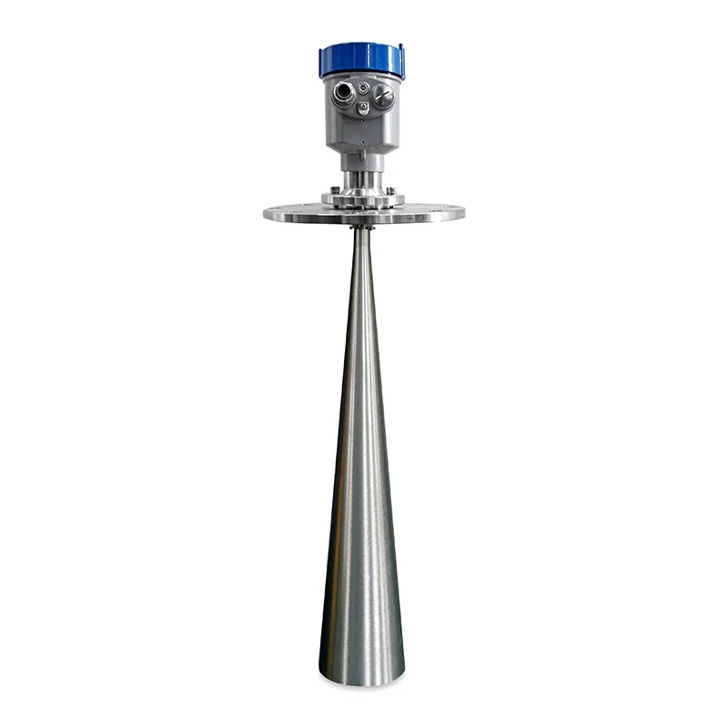 26GHz High Quality Silo Radar Level Transmitters Cement Level Sensor Manufacturing with Indicator 4-20mA Level Transducer