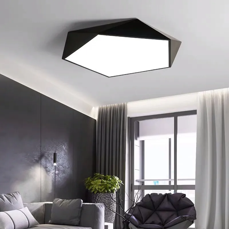 estilo simples luzes de teto led macaron metal iluminacao lampadas domesticas sala quarto lustres nordic luminaria 01