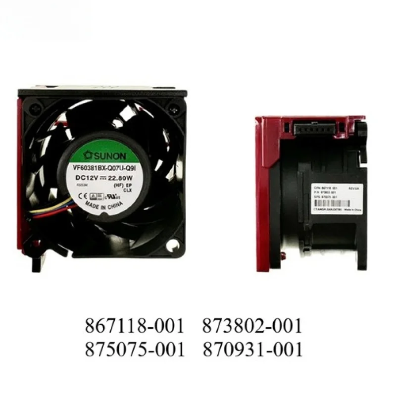 New for HP ProLiant DL380 DL385 G10 cooling fan 867118/873802/875075/870931-001
