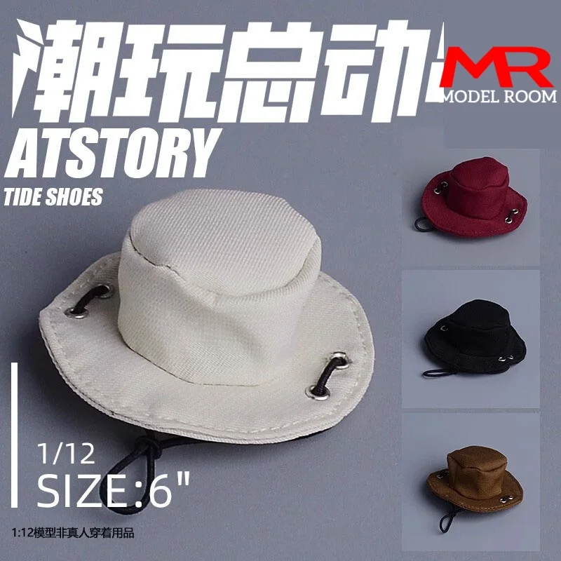

ATStory 1/12 женская и мужская пляжная кепка, шляпа от солнца, аксессуары для одежды, модель подходит для 6 дюймов, Notaman Romankey Soldier, экшн-фигурка, тело куклы