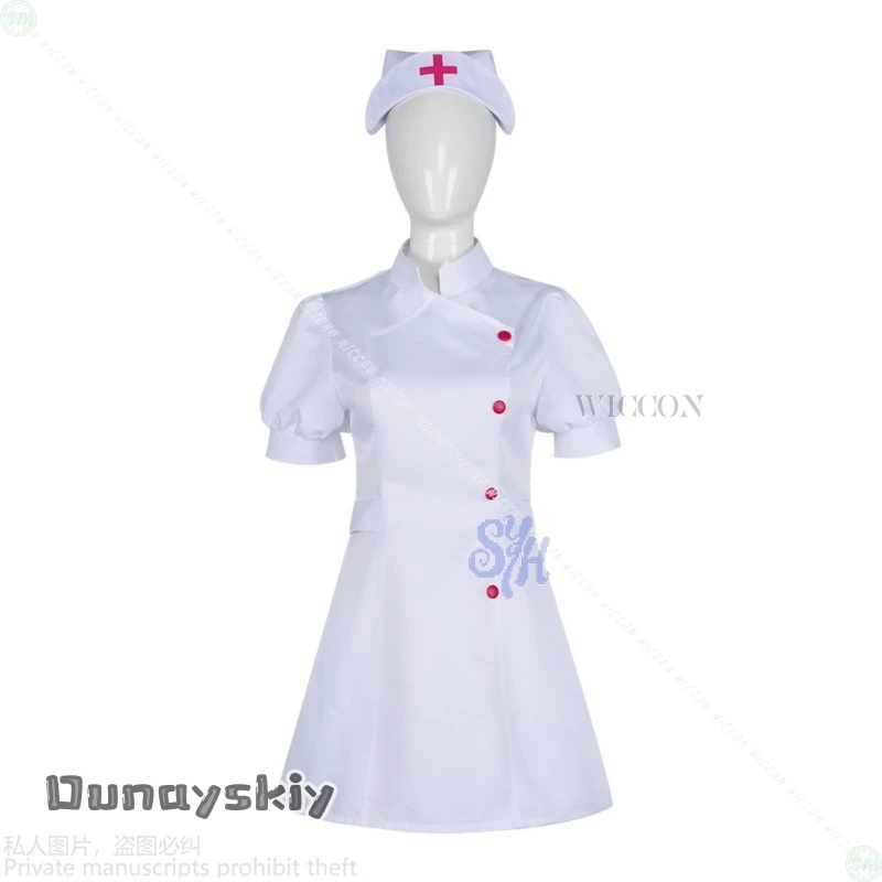 أنيمي لعبة مشروع Sekai تأثيري Mikuuu زي أرنب حفرة مثير ممرضة موحدة Jirai Kei فستان قصير قبعة الحلو هالوين تنكر