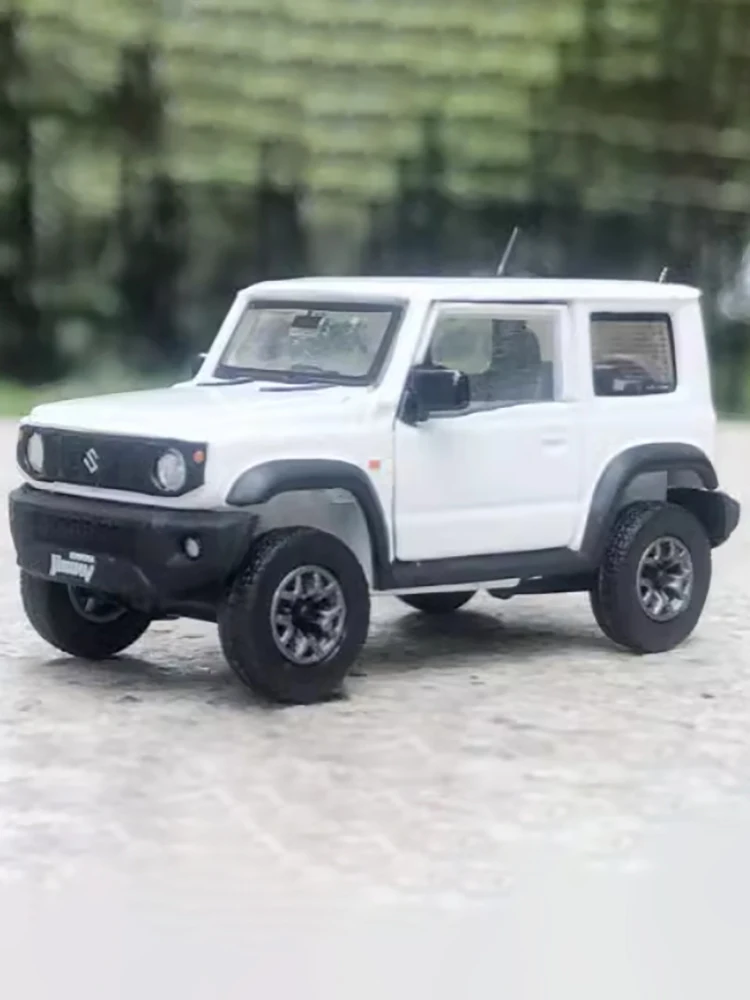 Diecast 1:64 scala Suzuki Jimny lega auto simulazione modello collezione di decorazione statica Souvenir regali per ragazzo adulto