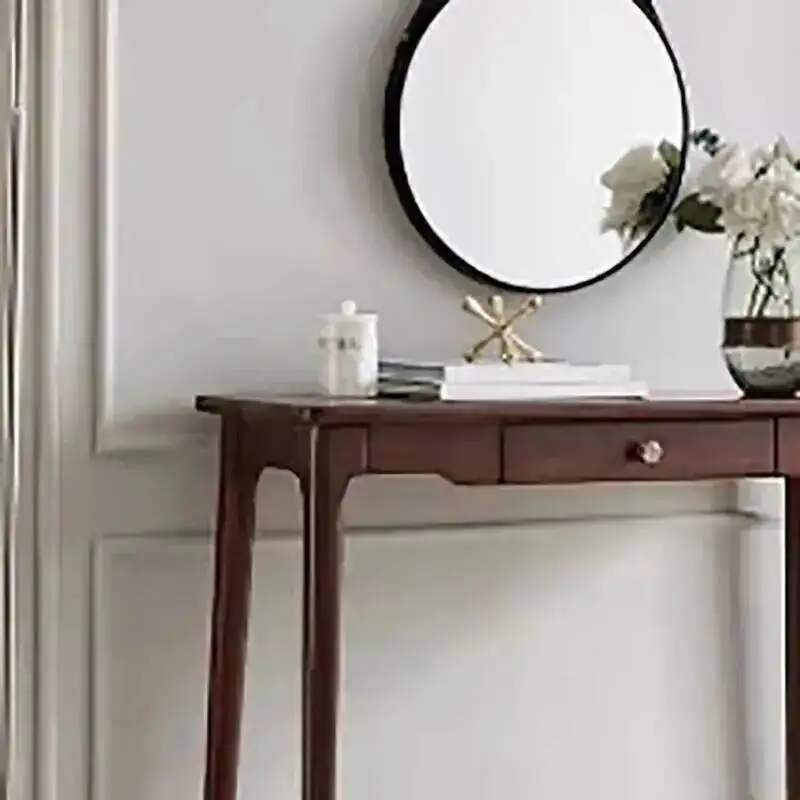 Beauty Simple Modern Vintage Console Table Luxury Living Room Console Table Aesthetic Design Tisch Entrance Hall Furniture view 3