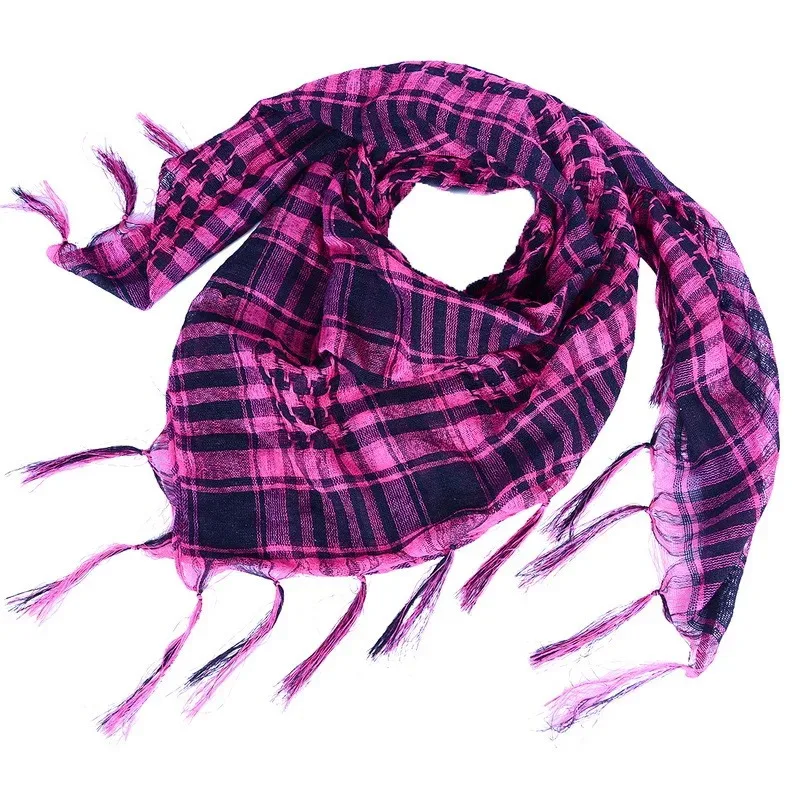 1/2pcs Military Tactical Desert Hijab Scarf Muslim Headscarf Islam Arab Keffiyeh Head Neck Scarves Wrap for Men and Women