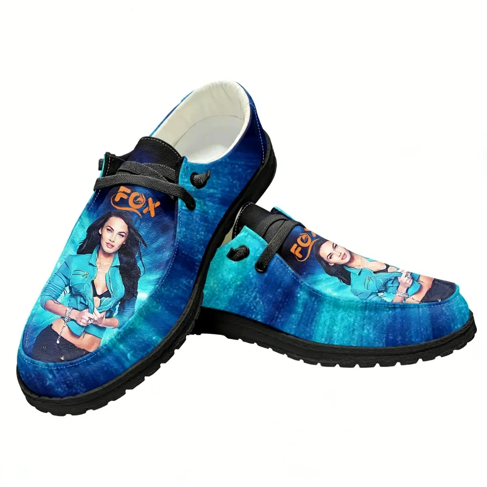 

Megan Fox Actor Singer Casual Shoes Mens Womans Flat Shoe Breathable Outdoor Lightweight Footwear Couple Custom Made Shoe