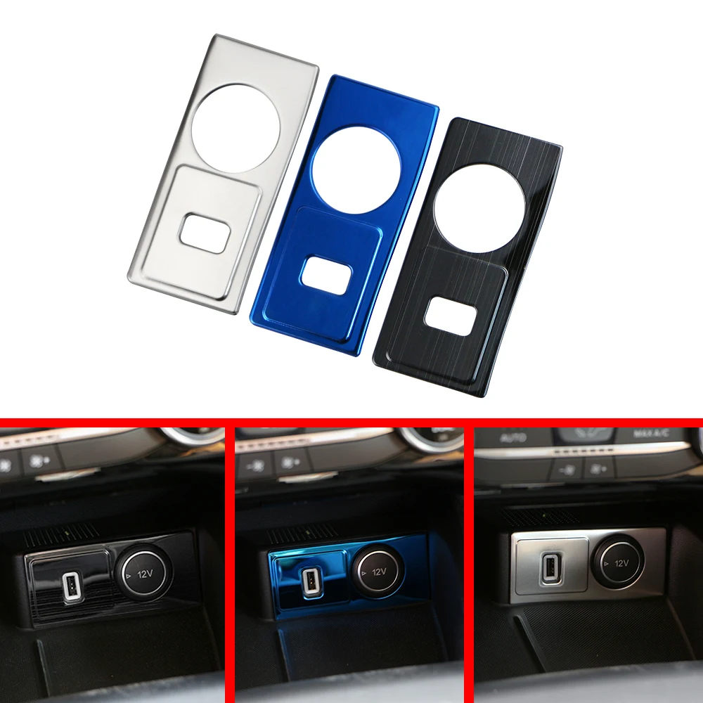 

Автомобильные USB-отверстия, крышки, отделка, наклейки на рамку для Ford Focus 4 MK4 2019-2023, аксессуары, части для стайлинга
