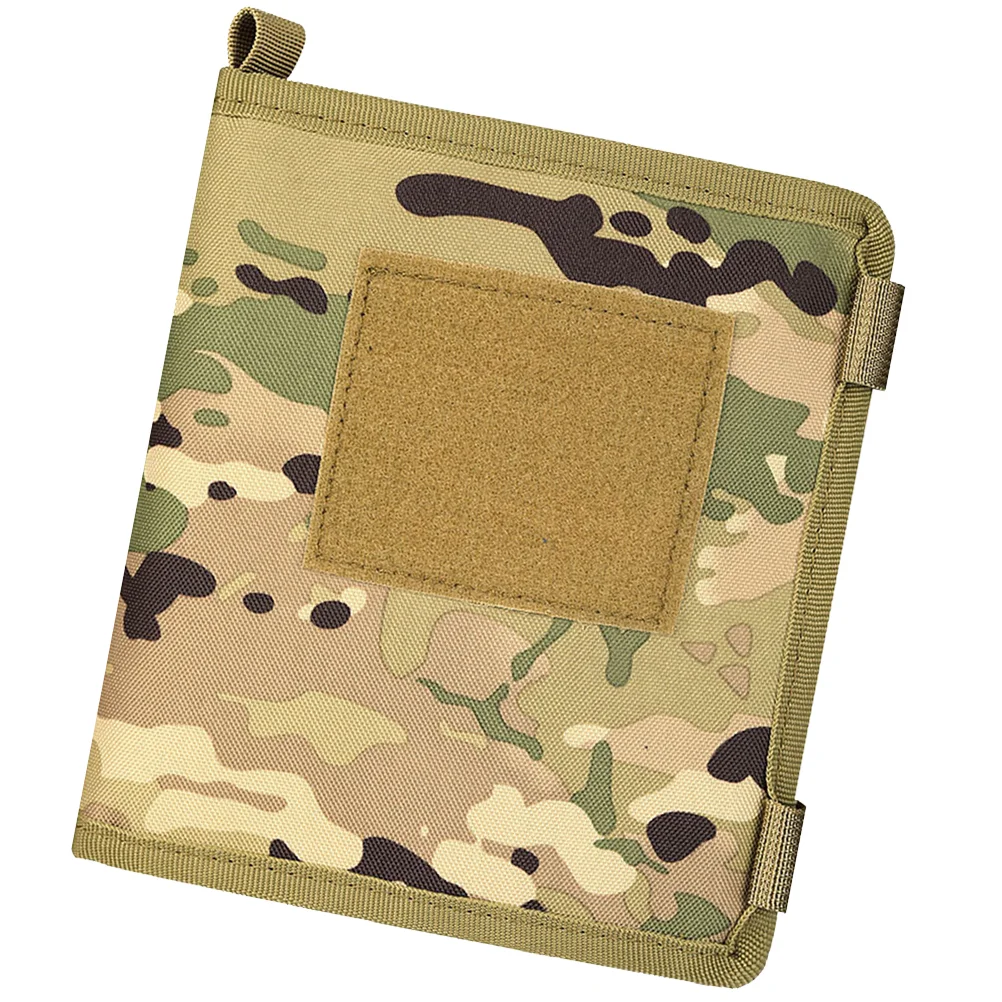 Outdoor Camouflage Notebook Map Bag Waterproof Case Oxford Cloth Pool Patch Repair Kit Holder