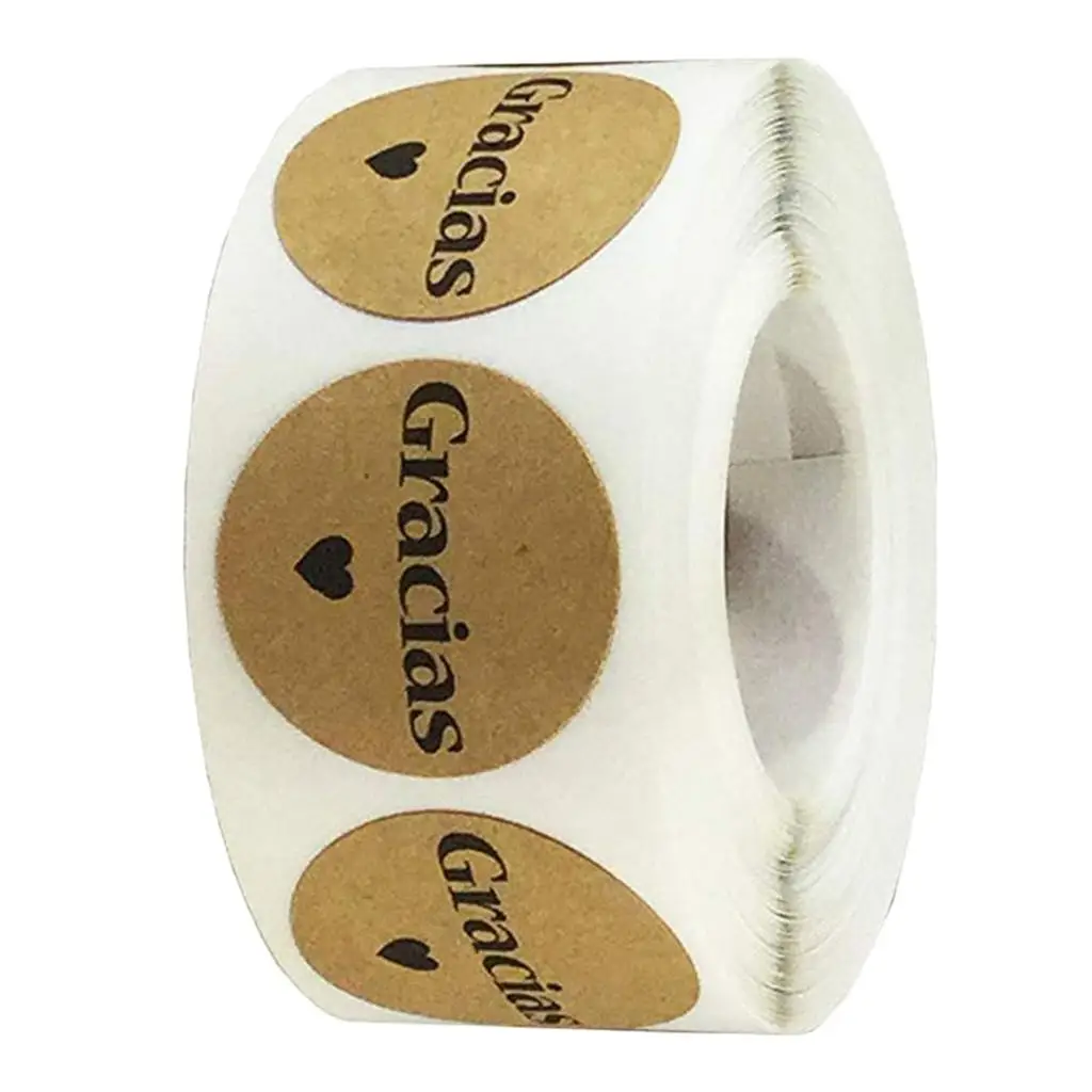 

500 шт. 1 "круглые наклейки «Спасибо», этикетки, уплотнения, ремесленные сувениры