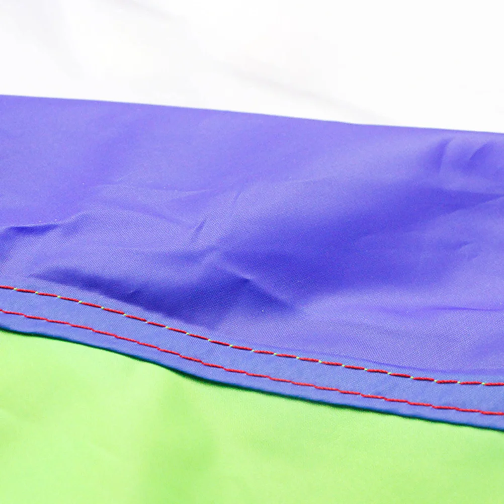 Giant 2M Rainbow Toy Sensory Training Equipment Giant Outdoor Games Kids Play Parachute Outdoor Game Prop Parachute Rainbow Toy