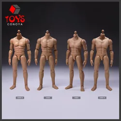 In Stock CH CH001 CH002 1/12 Scale Male Flexible Joint Muscle Body Model 6-inch Action Figure Doll For Fans DIY Painting