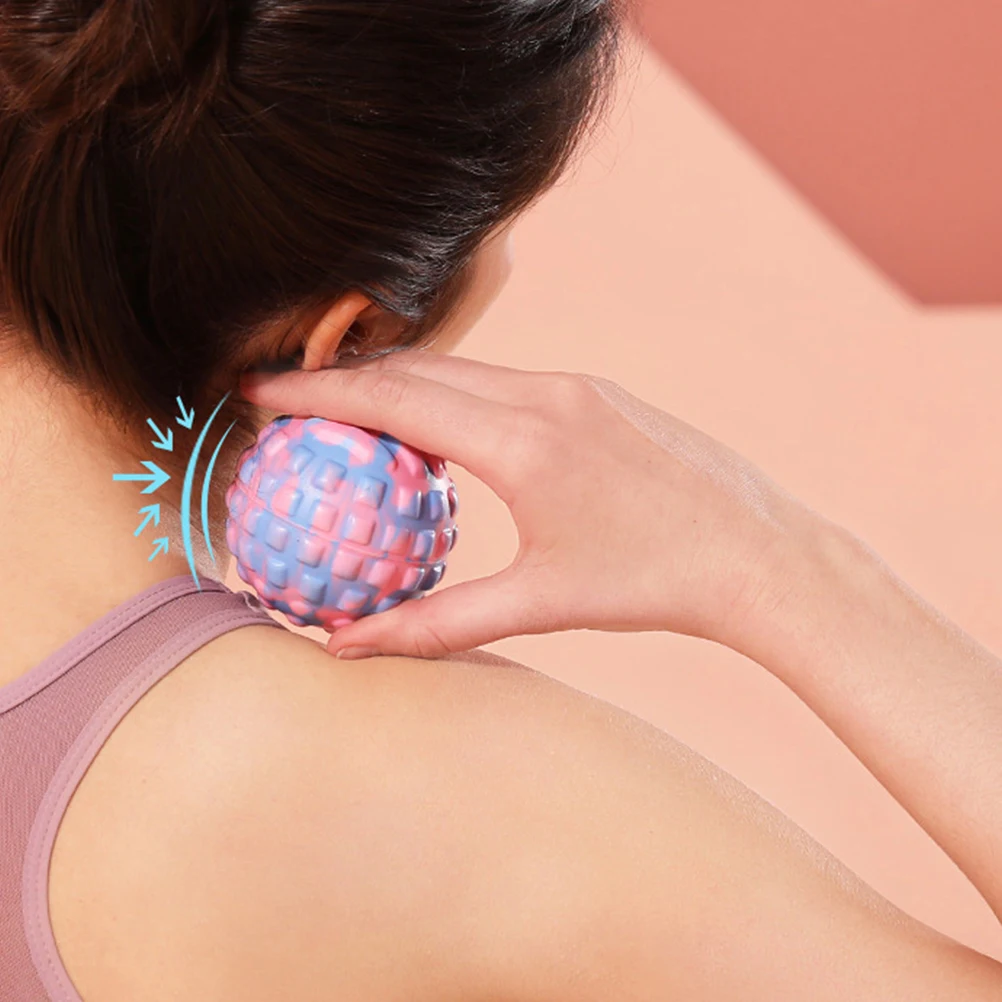 

Premium Hardness Massage Ball Small Portable for Neck Back Foot Muscle Tension Relief Yoga Roller Foam Roller Ball