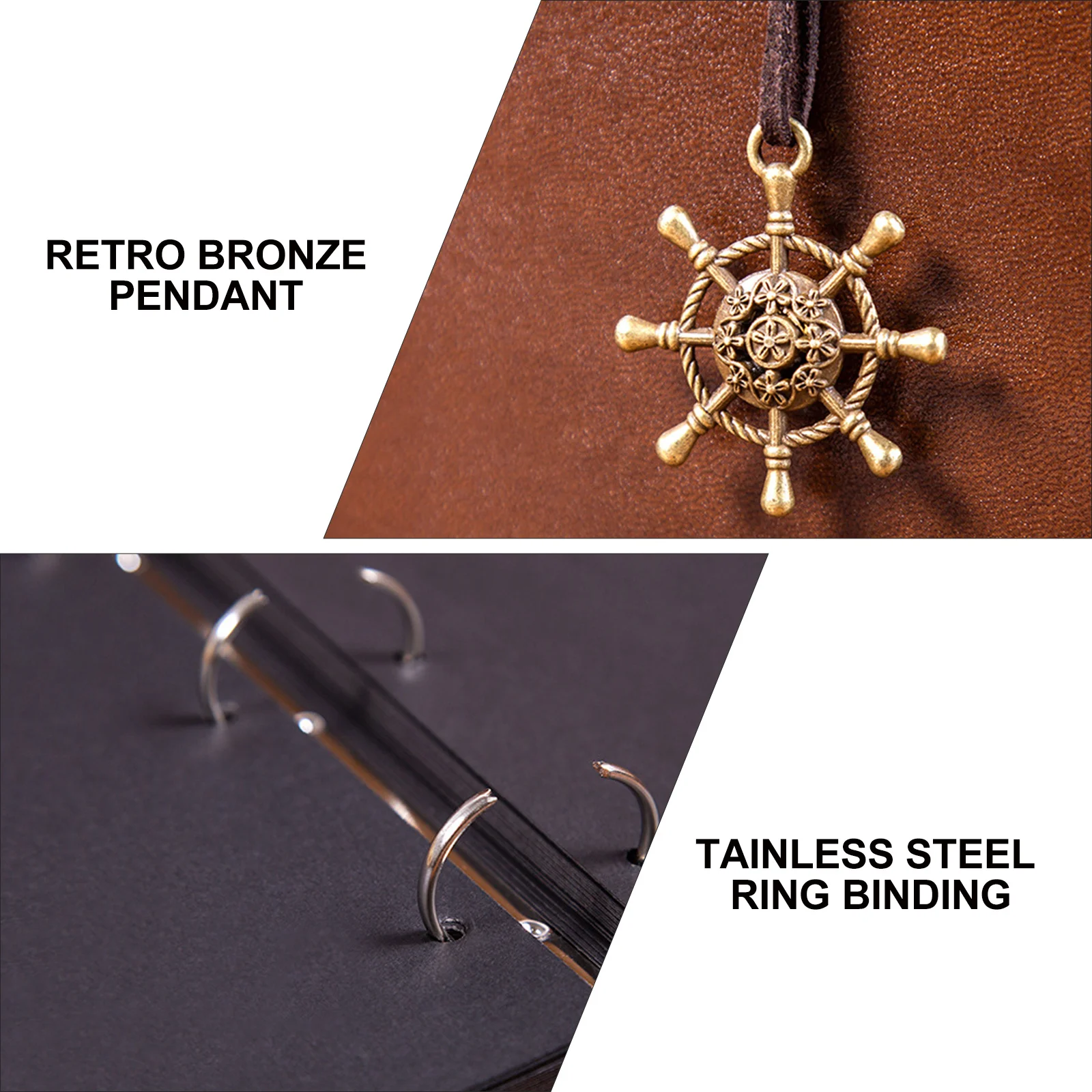 ألبوم صور DIY كتاب القصاصات خمر للزوجين الأسرة الوالدين والطفل التخرج السفر الذاكرة اليدوية ألبوم الفن