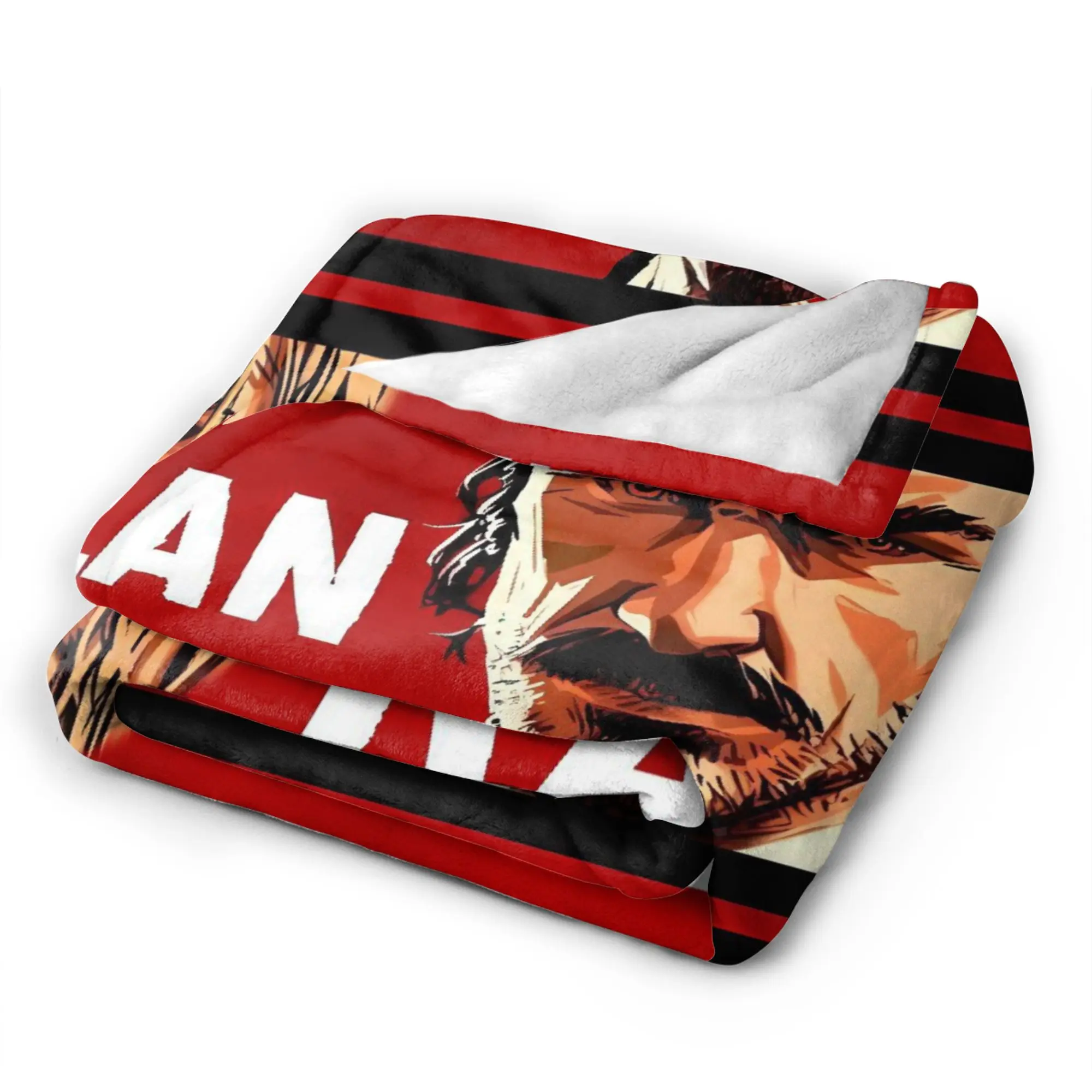 Red Dead Redemption 2 Flannel Blanket  Warm Throw Blanket for Couch Chair Travel Office Fashion Bedspread Sofa Bed Cover