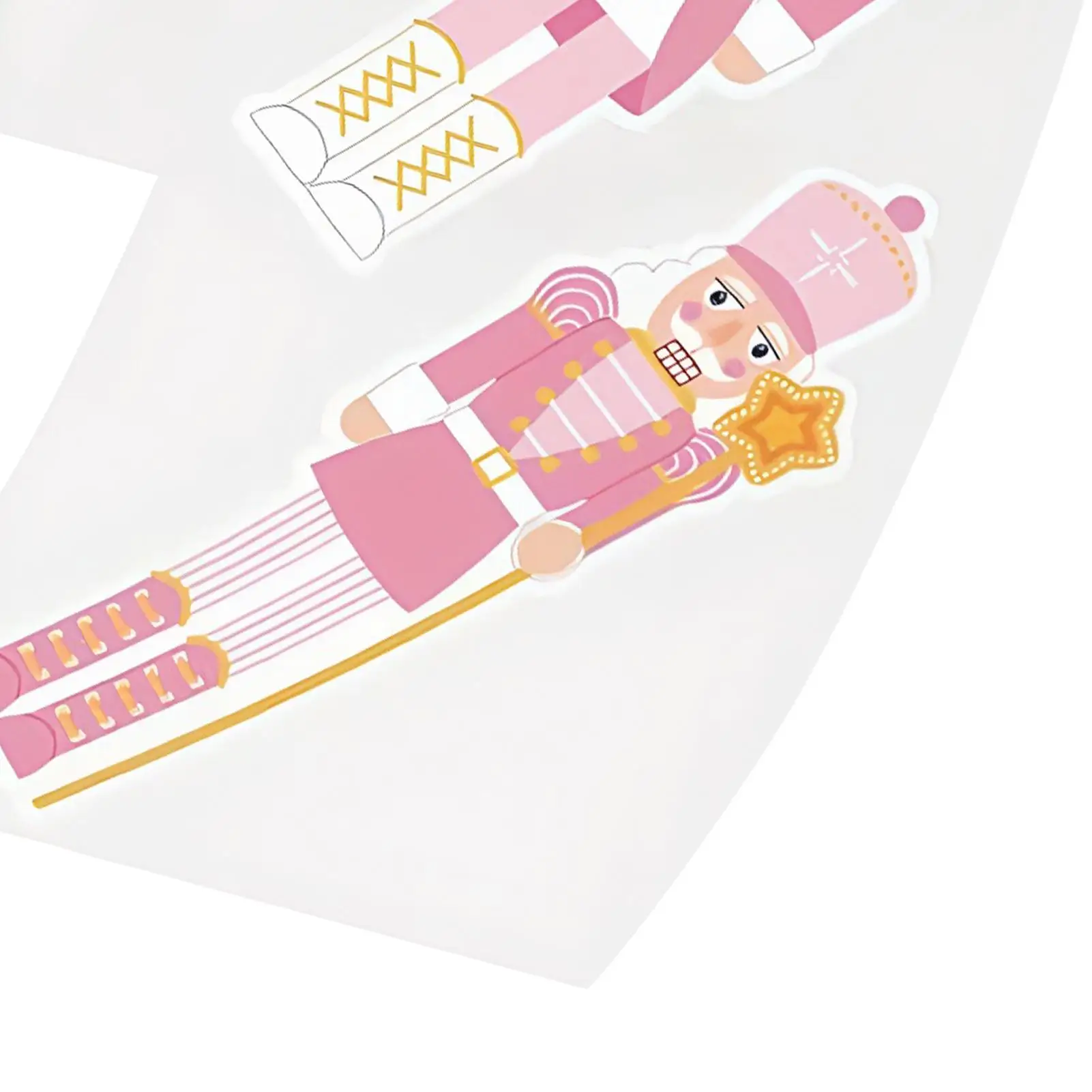 

Рождественские наклейки «Щелкунчик», рулонные самоклеящиеся наклейки для ноутбука, рождественский Щелкунчик, наклейки на стену, украшение для ноутбука, журнала