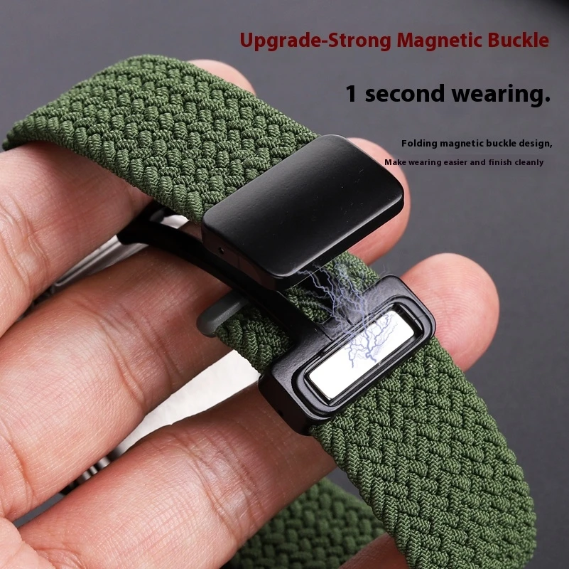 Cinturino per orologio in nylon elastico per Casio 3299 AE1200 AE1300 AE1500 A158 a168 Cinturino in nylon 18mm Cinturino traspirante staccabile rapidamente