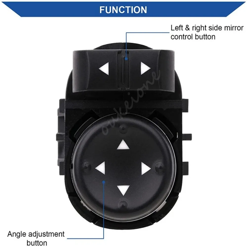 22883768 لسيارة شيفروليه سيلفرادو جي إم سي سييرا 1500 2500 3500 HD 2007-2014 مفتاح مرآة الطاقة زر التحكم ملحقات السيارة #2