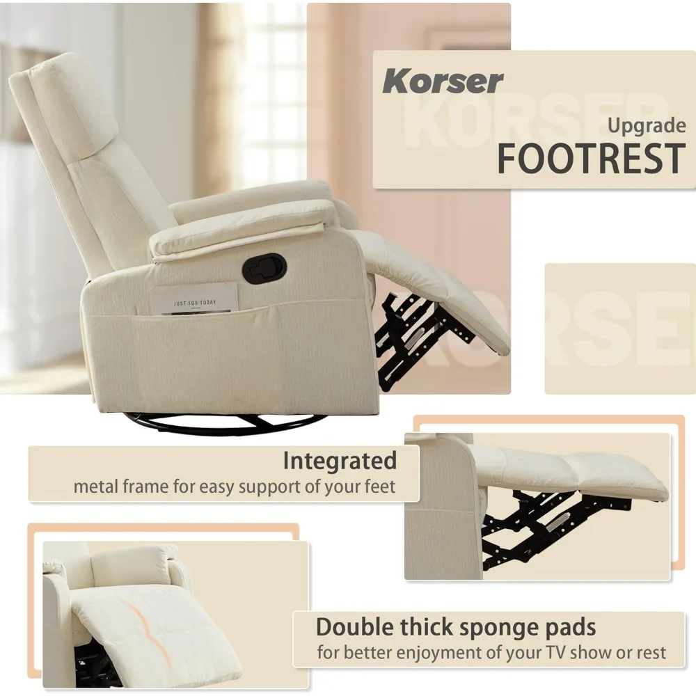 كراسي كرسي، كرسي هزاز دوار للبالغين، كرسي هزاز طائرة شراعية، كرسي حضانة صغير لغرفة المعيشة، كرسي