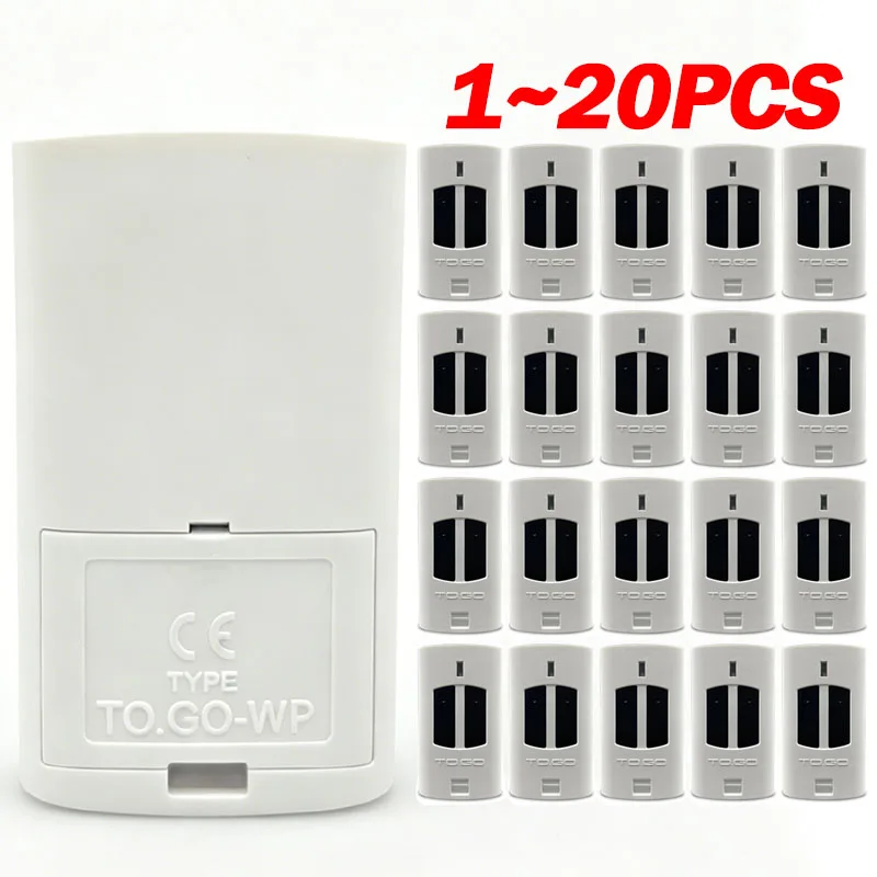 BENINCA TOGO WP Garage Door Remote Control 433.92MHz Fixed Code TO.GO 2WP 4WP 2 4 WP Garage Door Opener Command Duplicator