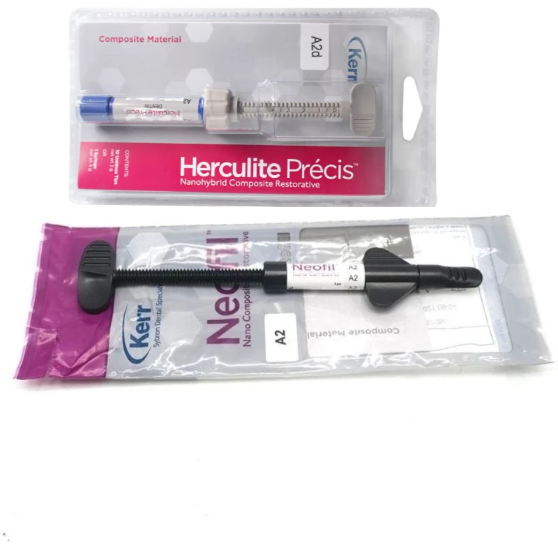 

4g/pc Dental Light Cured Restoration Resin Dental Filling Material Kerr Linglong/amber Light Cured Resin A2 A3 A3.5