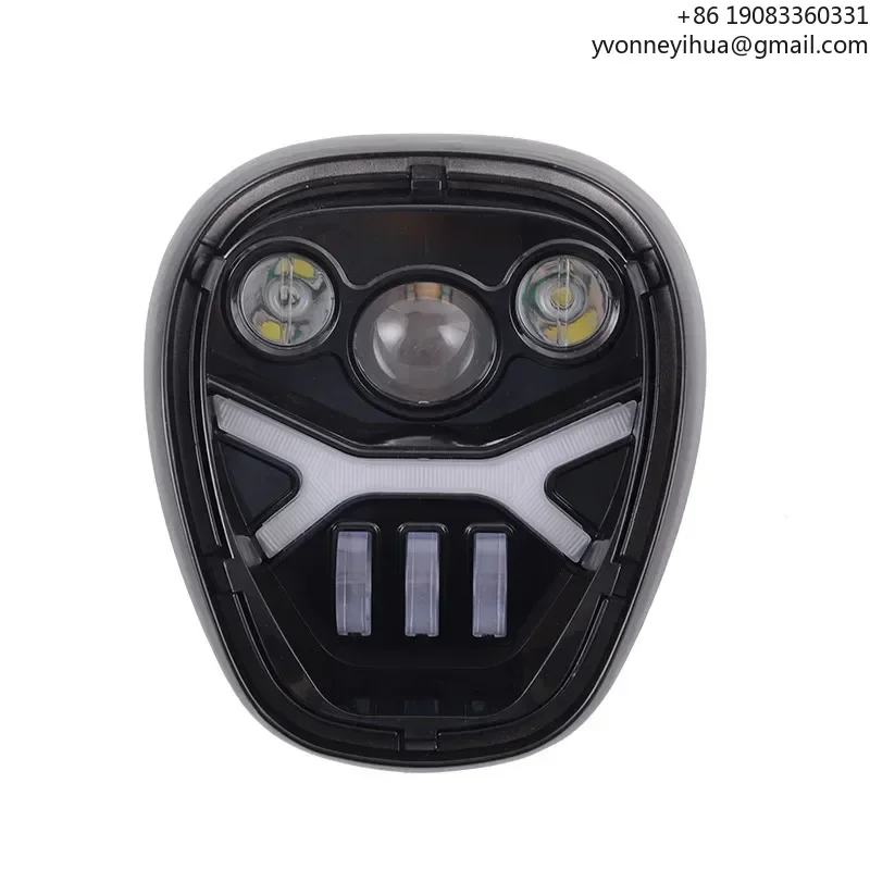 

Светодиодная передняя фара YongJin в сборе с кольцом Halo для Piaggio Beverly 300