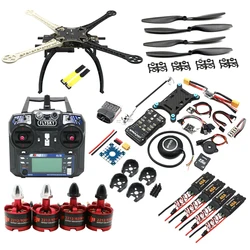 S500 500mm Multi-rotore telaio PCB Pixhawk PX4 PIX 2.4.8 32Bit Controller di volo M8N GPS Flysky FS I6 2212 920kv motore 1045 pro