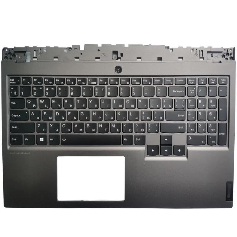 New Backlit Russian Keyboard For Lenovo Legion 5-15IMH05H -15IMH05 -15ARH05H -15ARH05 With Palmrest Upper Cover Case RU