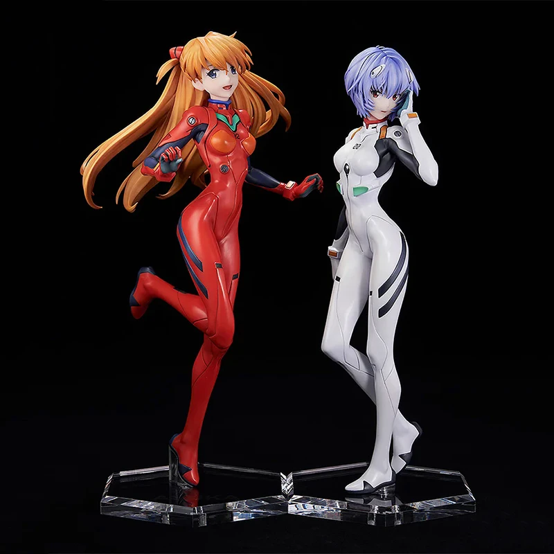 Genuine Original Kdcolle Asuka Langley Soryu & Ayanami Rei NEON GENESIS EVANGELION Anime Figure Collectible Dolls Statuette Gift