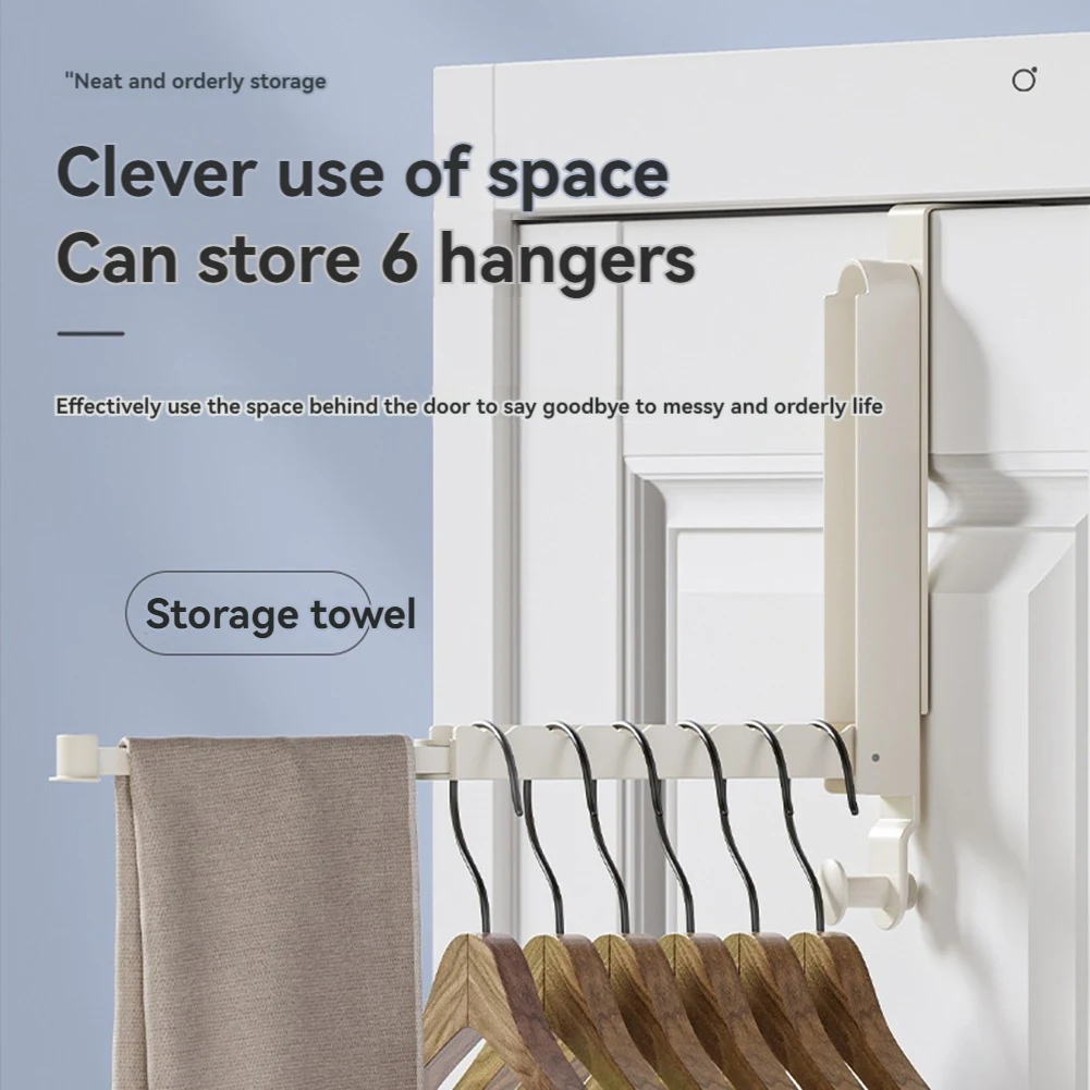 No Drilling Folding Clothes Drying Rack Towel Hooks Coat Rack Hat Wall Hanger Adhesive Wall Hooks Storage Hanging Gray