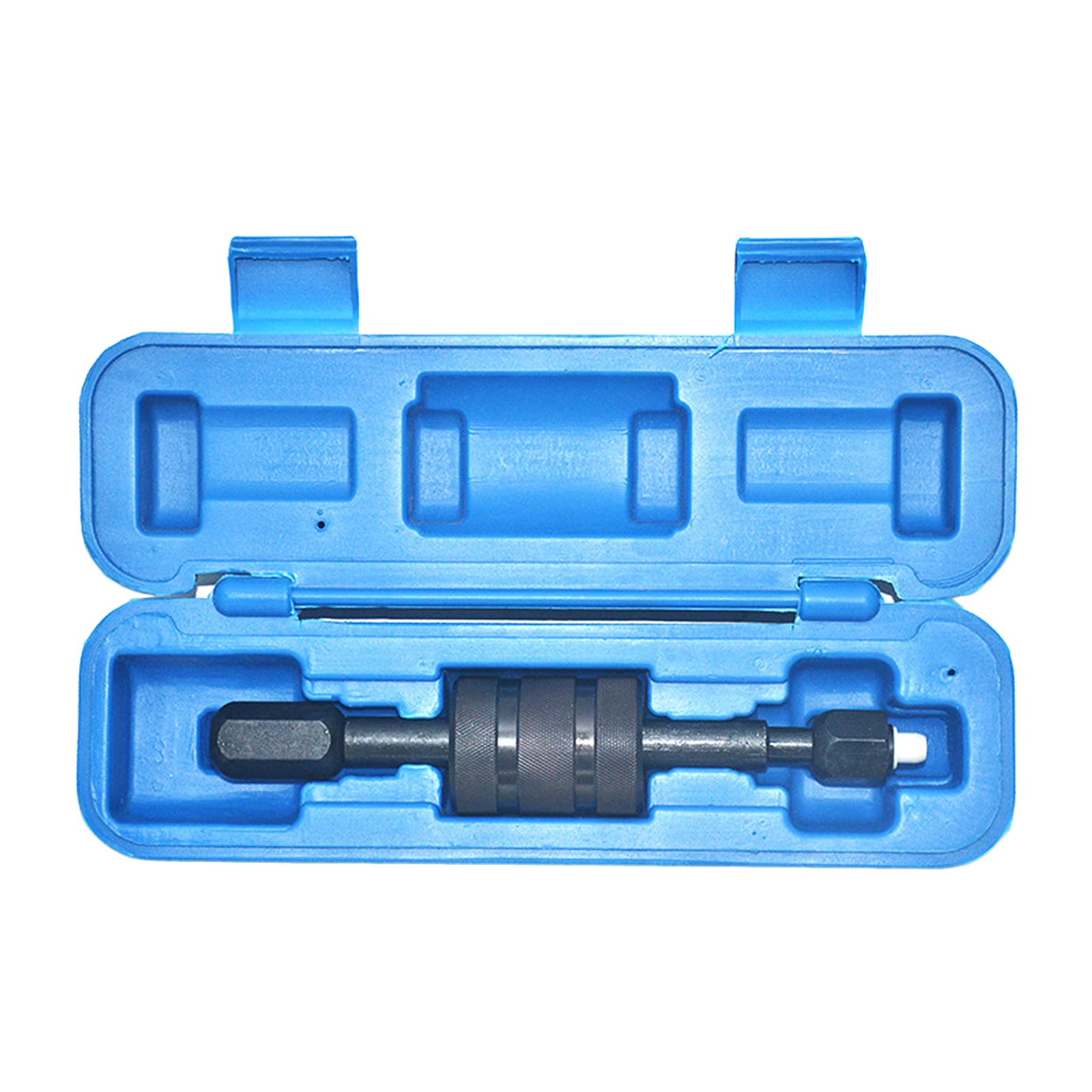 Diesel Injector Puller Tools Fuel Injector Remover Accessory with Hard Case M8 M12 M14 Injector Extractor Installer Tool