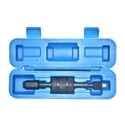 Diesel Injector Puller Tools Fuel Injector Remover Accessory with Hard Case M8 M12 M14 Injector Extractor Installer Tool