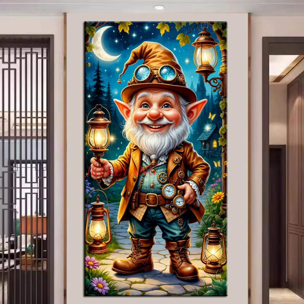 

Christmas Gift Dwarf Elf Picture DIY Diamond Painting Cross Stitch Full Drill Diamond Mosaic New Collection Home Decor