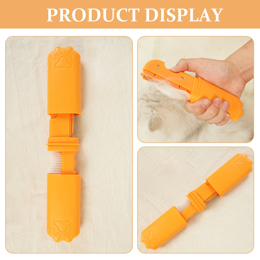

Pet Comb Fine Tooth ange Hair Removal Grooming Tool Detangle Mats Deshedding Dematting Brush Dog Cat Accessories